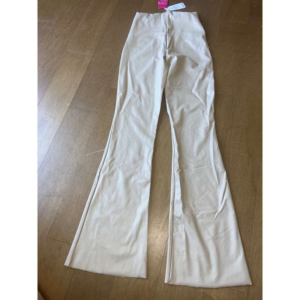 Commando Faux Leather Flare Legging Large New High Rise - Picture 10 of 10